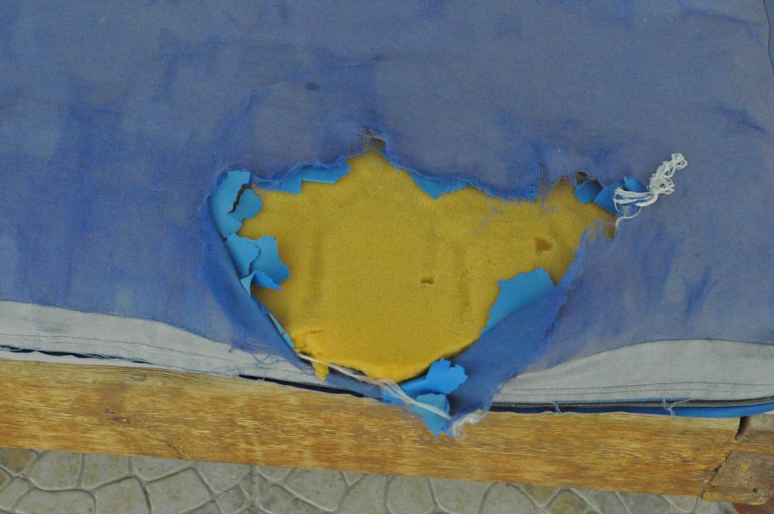 Zerrissene Matte (eine von vielen) Riviera Aqua Park Resort