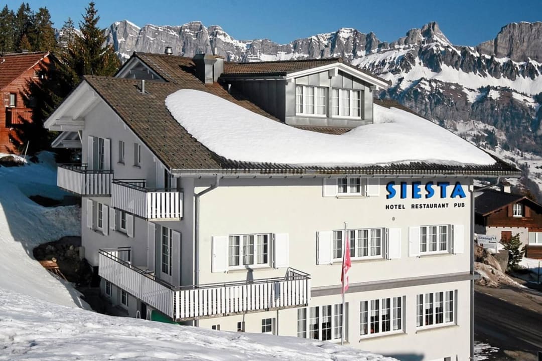 Außenansicht Hotel Siesta Flumserberg