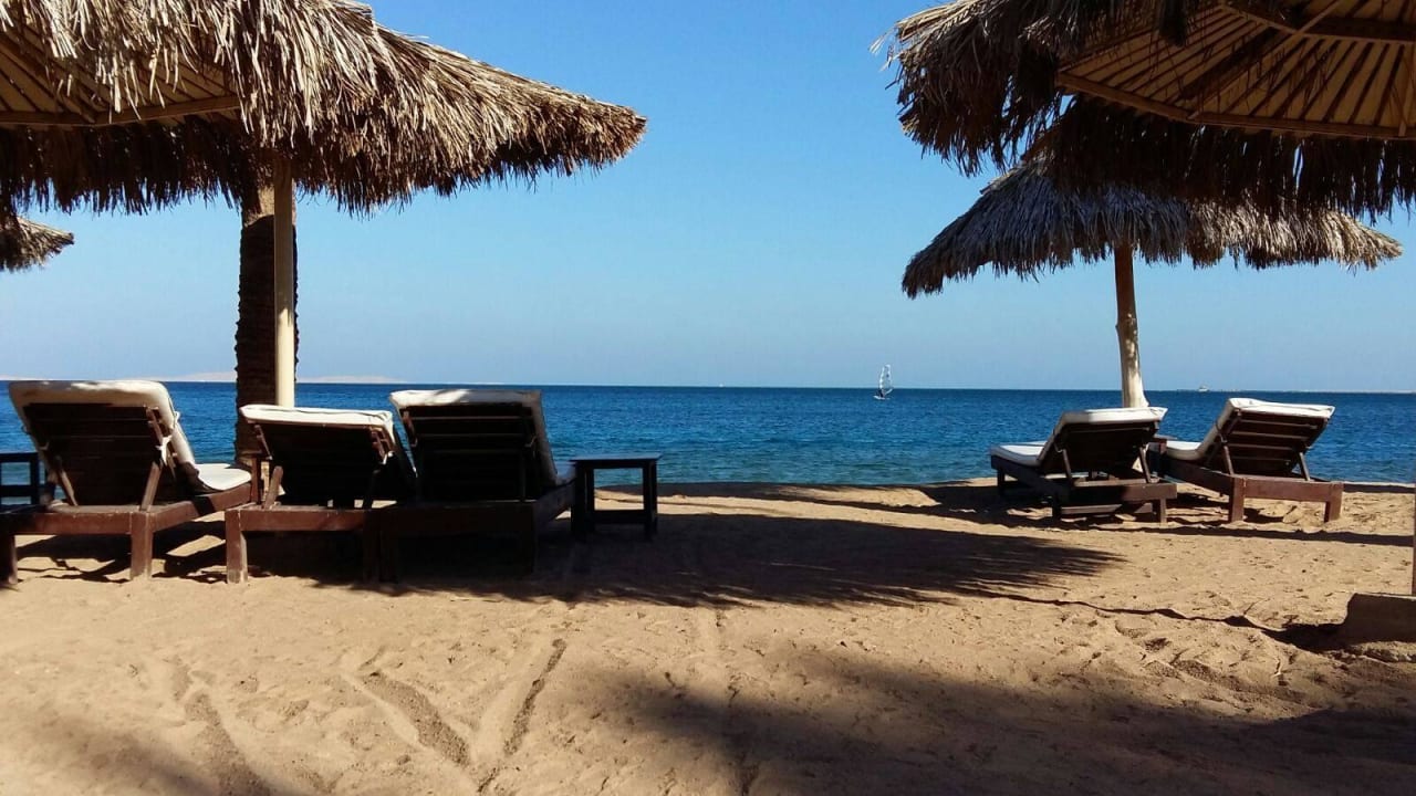 Blick zum Roten Meer Sindbad Club