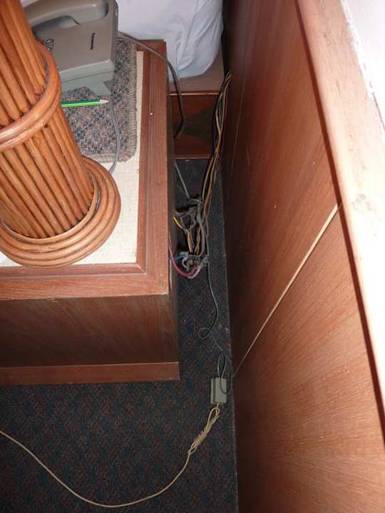 Hinter dem Nachttisch Charoen Hotel