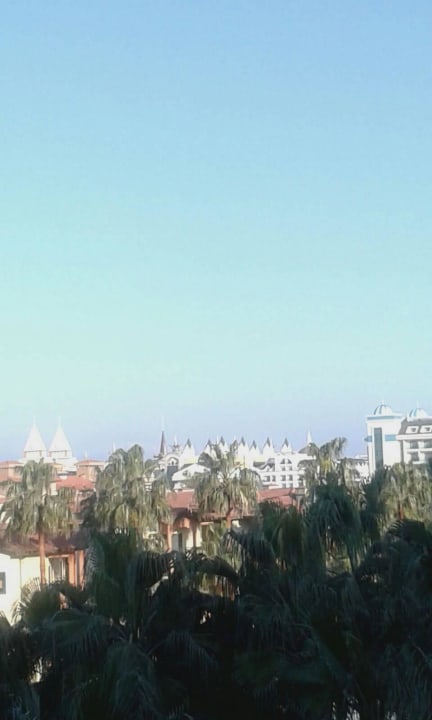 Aus dem Fenster Hotel Miramare Beach
