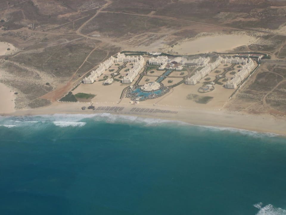 Vom Flugzeug aus Hotel Riu Karamboa