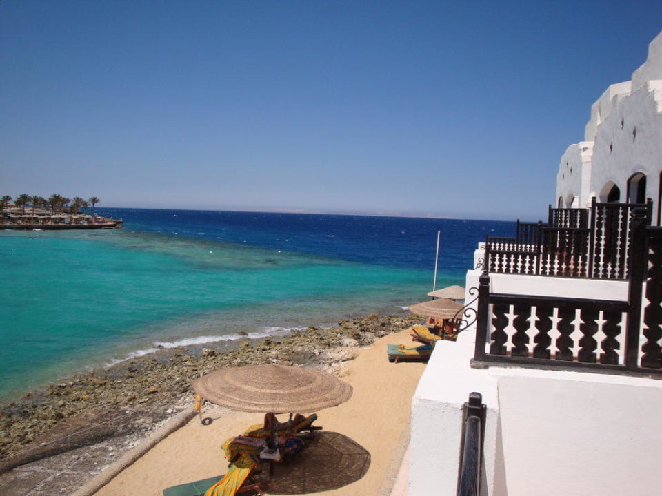 Aussicht vom Balkon Arabella Azur Resort