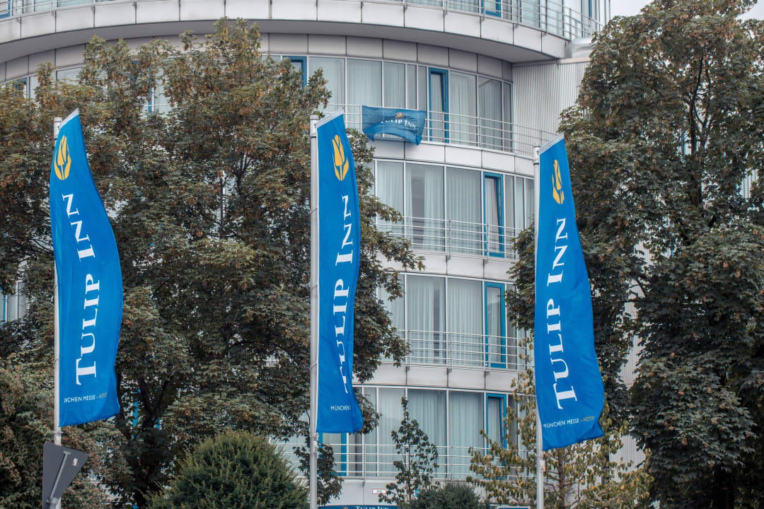 Außenansicht Tulip Inn München Messe