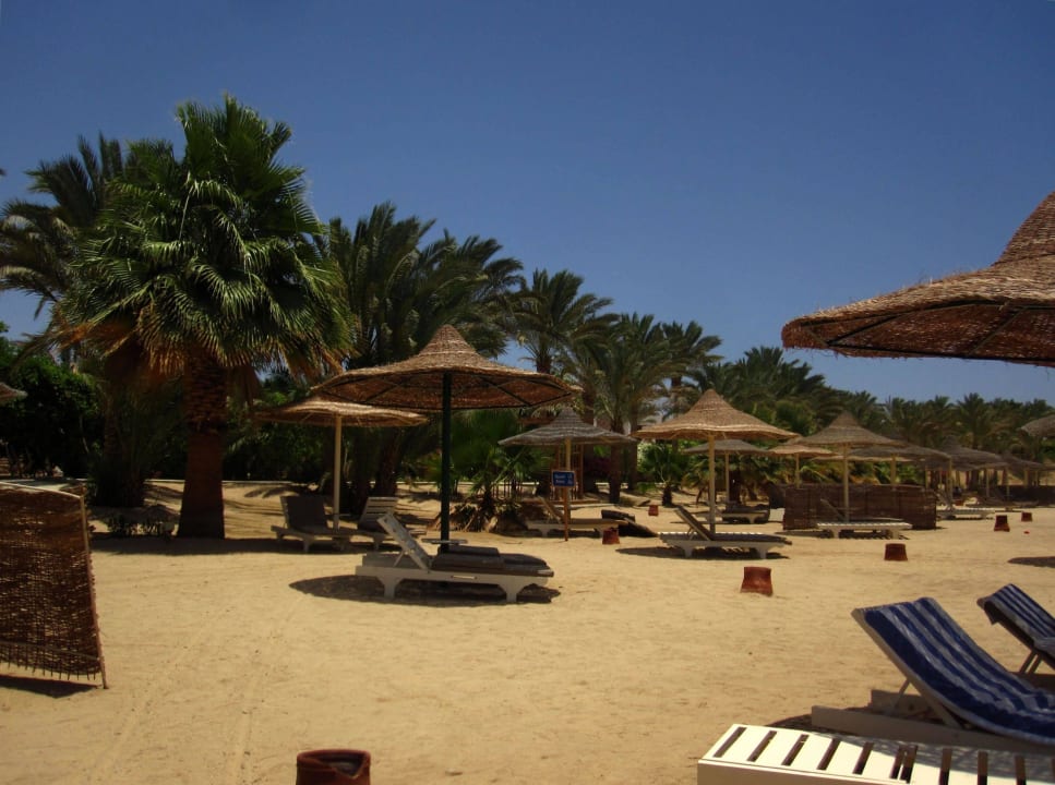 Leere Liegen Brayka Bay Resort