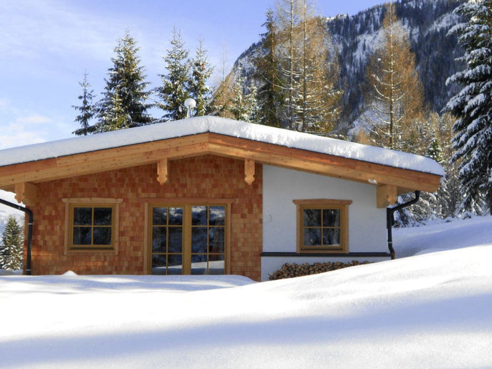 Ferienhütte Schneeberg im Winter Ferienhütte Schneeberg
