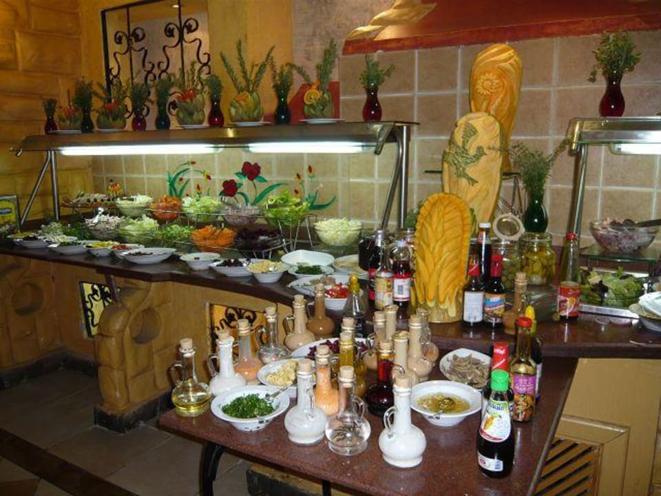 Salatbuffet Pickalbatros Alf Leila Wa Leila Resort - Neverland Hurghada