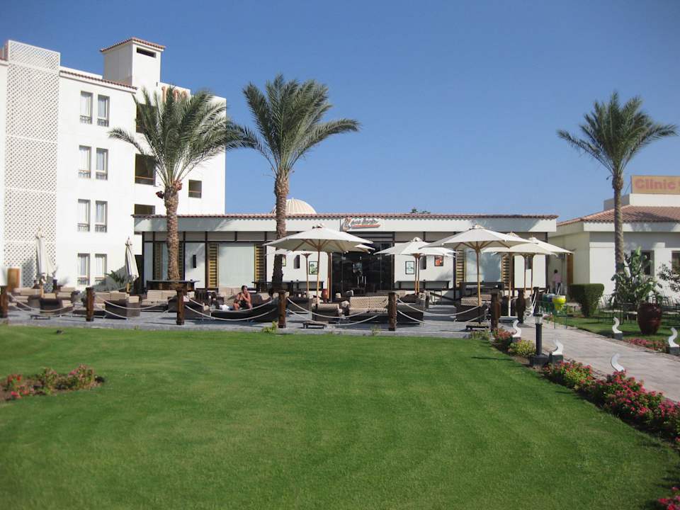 Neue Cafebar von aussen 2012 eröffnet Pickalbatros Dana Beach Resort - Hurghada