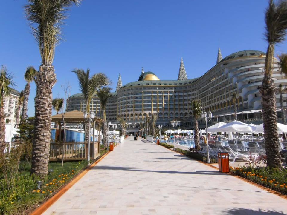 Weg zum Strand Hotel Delphin Imperial