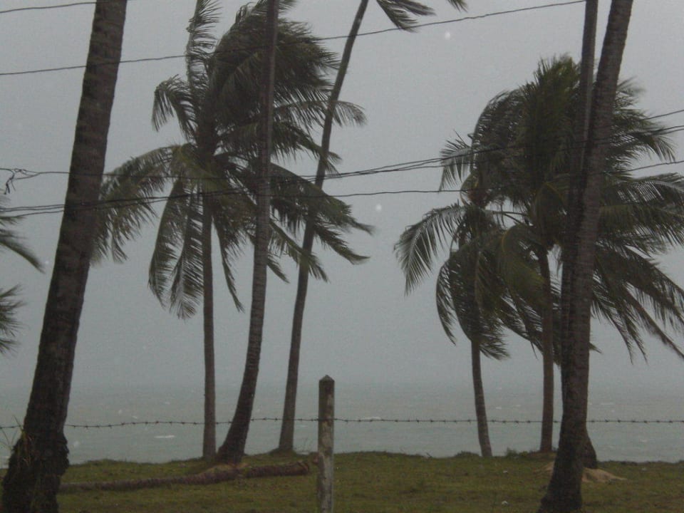 Unwetter Banana Fan Sea Resort