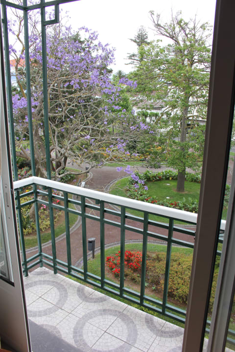 Blick vom Balkon Hotel Talisman