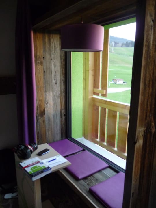 Sitzmöglichkeit am Fenster Explorer Hotel Neuschwanstein