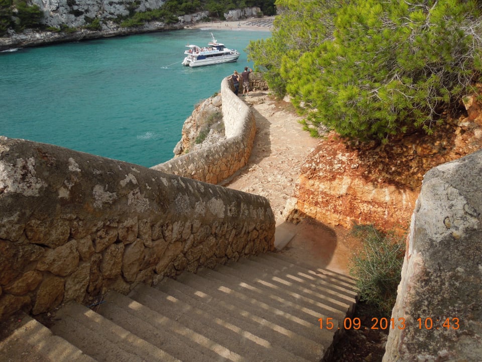 Der kürzere Weg zum Strand blau punta reina