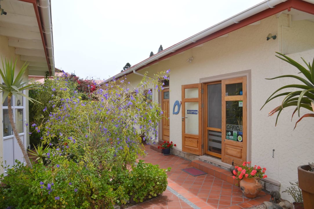 Innenhof Meike's Guesthouse