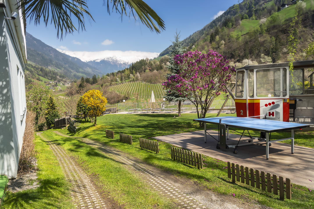 Gartenanlage Alpenhof Lodge Passeiertal