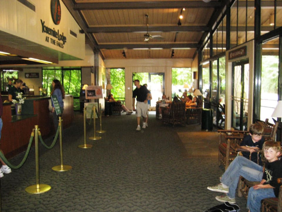 Rezeption Yosemite Valley Lodge