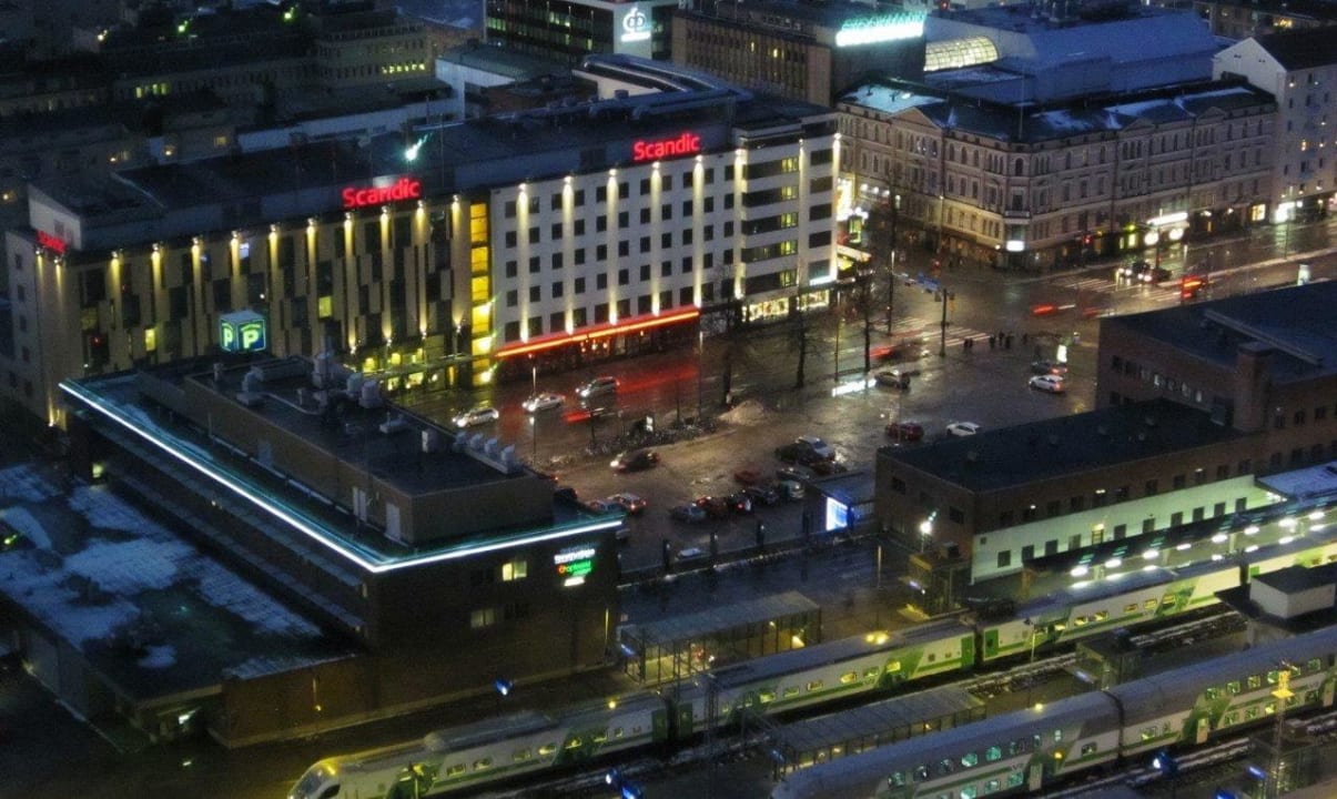 View from Hotel Torni Hotel Scandic Tampere City