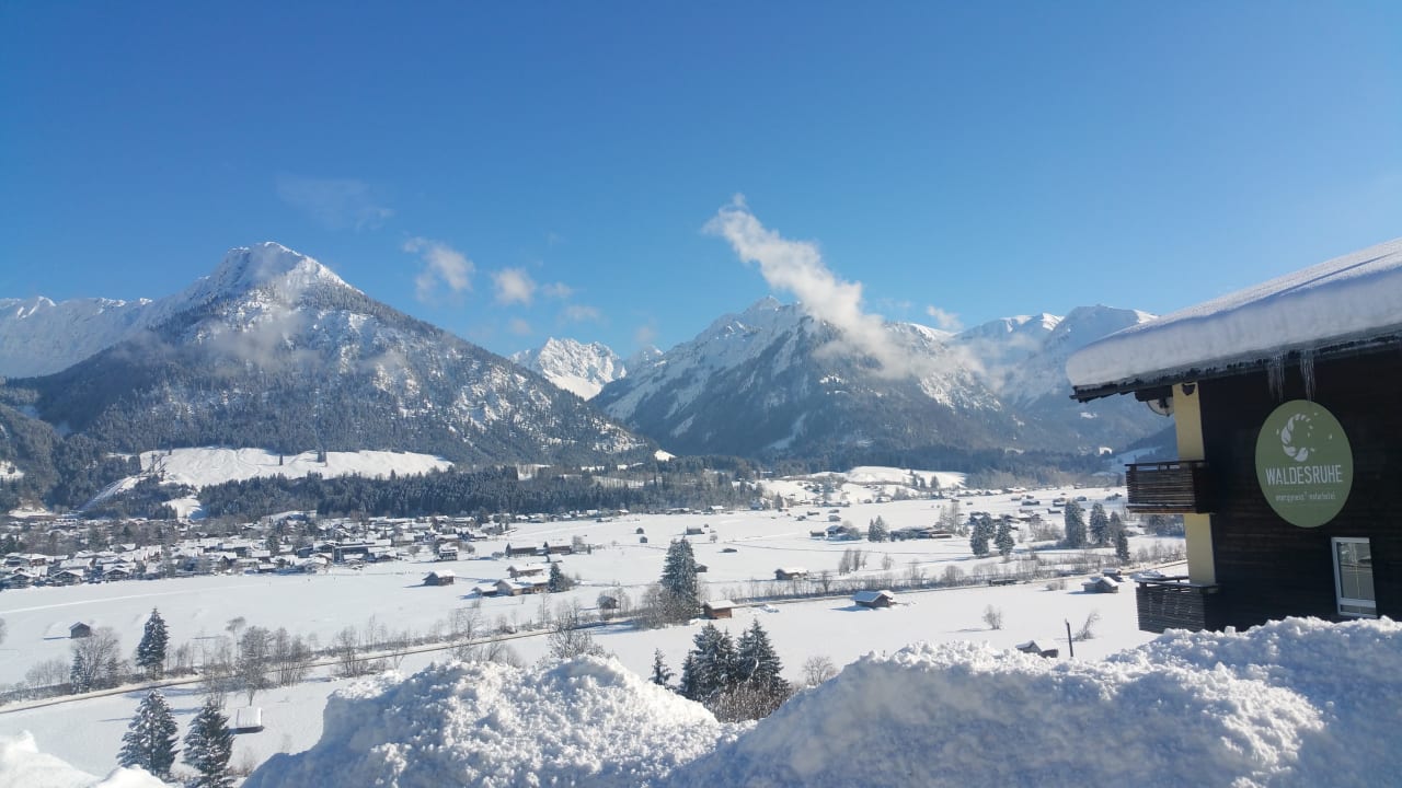 Ausblick Naturhotel Café Waldesruhe