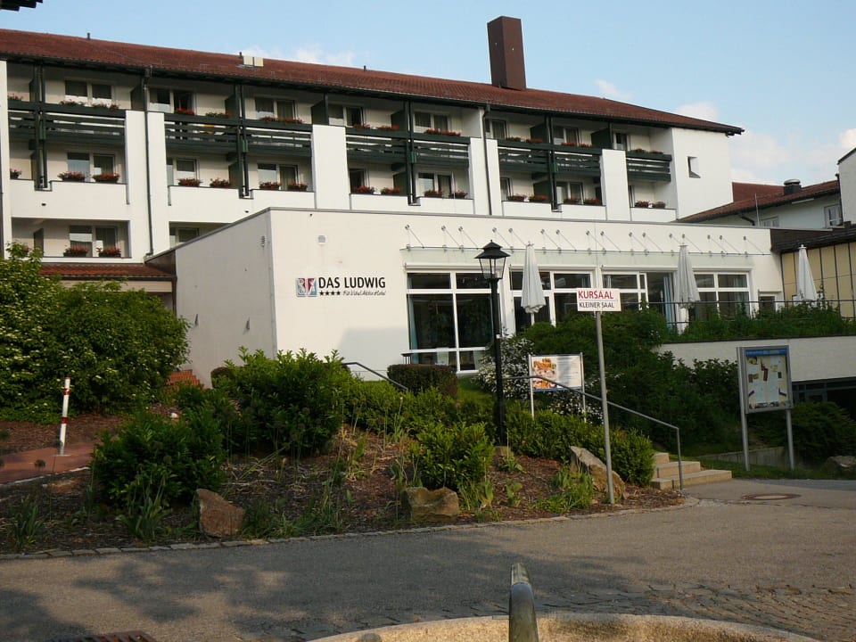 Hintereingang  Hotel Das Ludwig