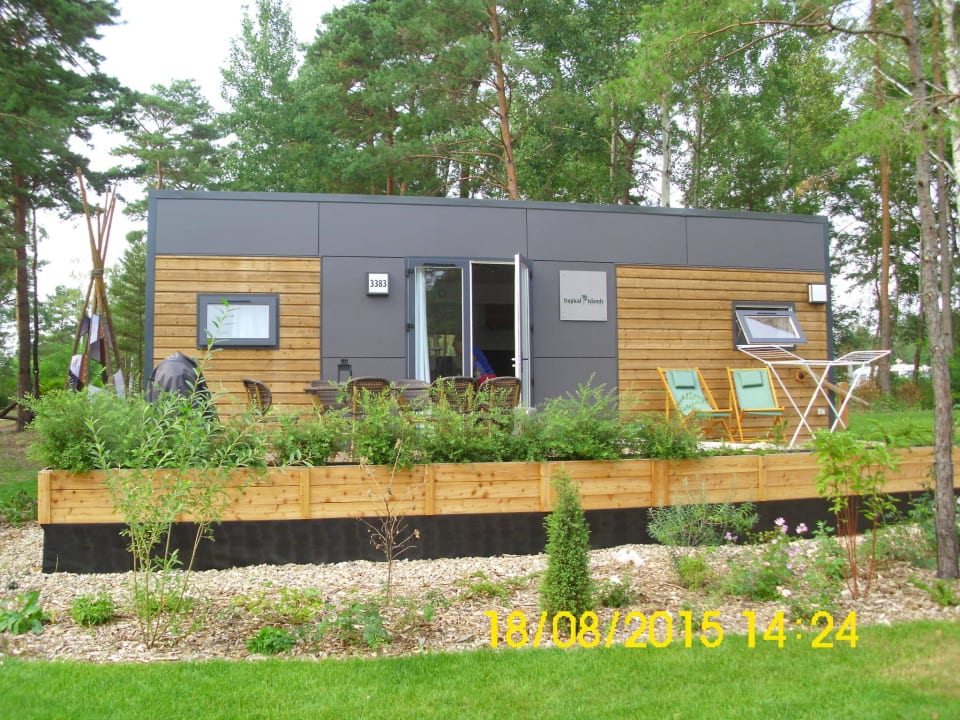 "Ein Blick auf das Home" Tropical Islands Resort Mobile Homes