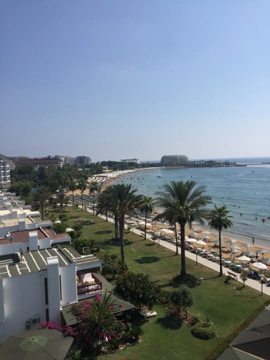 Ausblick Aska Hotel Just in Beach