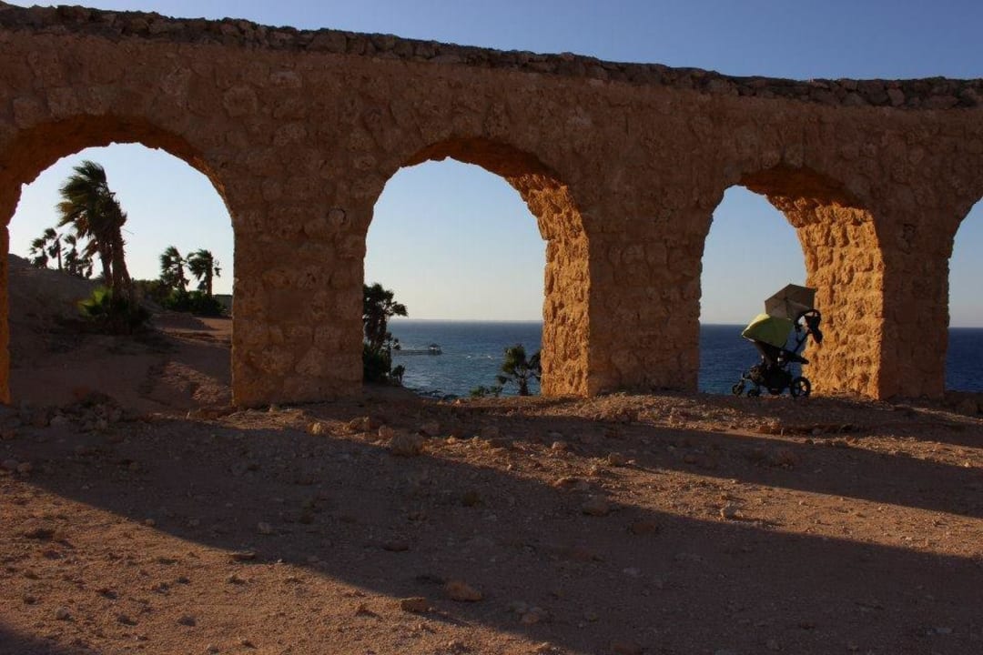 Oberer Bereich am nordlichen Ende des Hotels Pickalbatros Citadel Resort