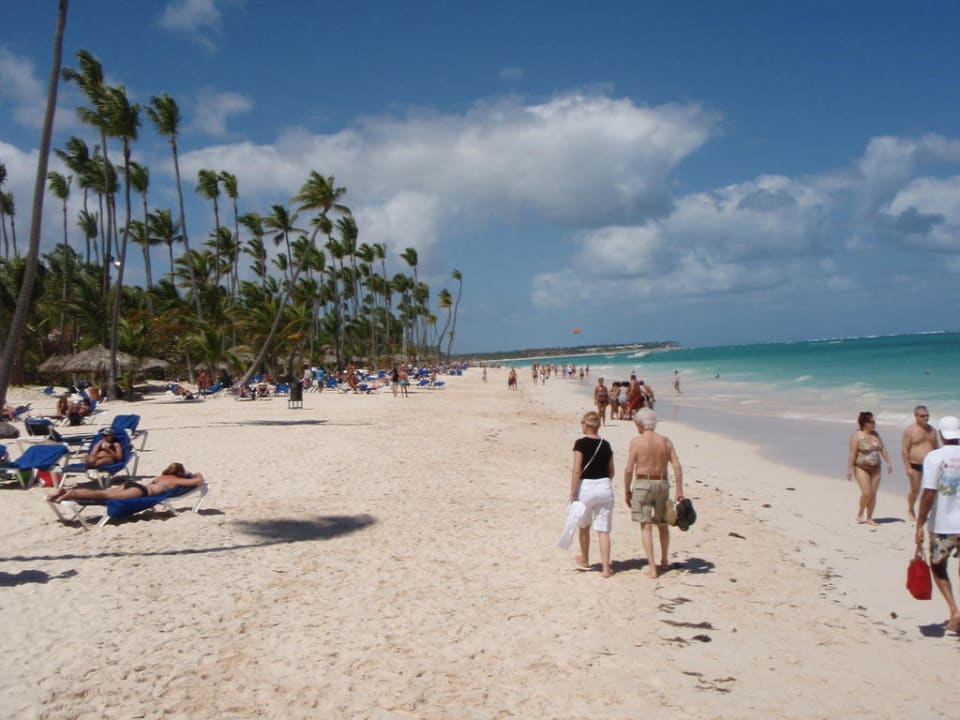 Der Traumstrand in Punta Cana Hotel Grand Palladium Palace Resort, Spa & Casino