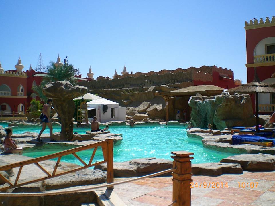 Grosser Pool Pickalbatros Alf Leila Wa Leila Resort - Neverland Hurghada