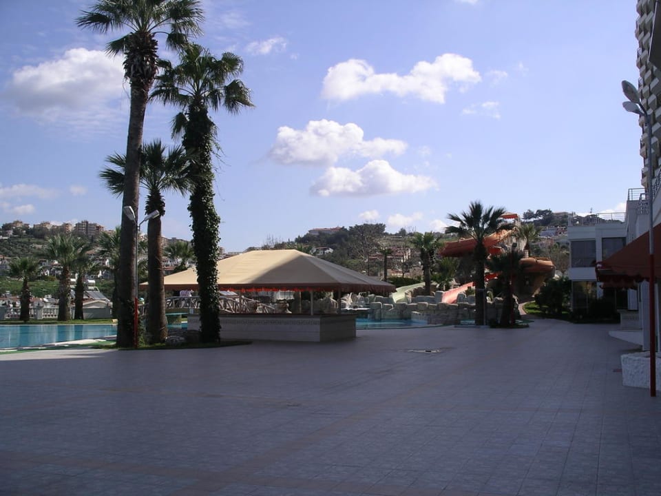 Poolansicht Hotel Palmin