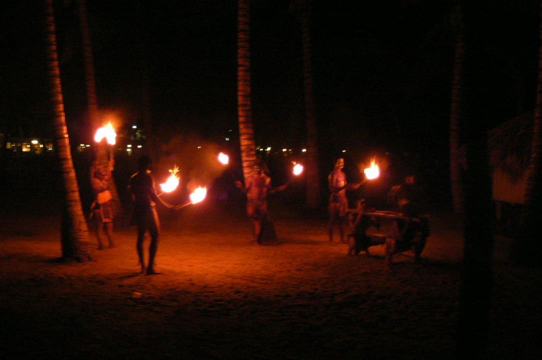 Animation am Strand Africa Show Playabachata Hotel