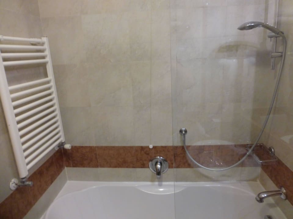 Die Dusch-/Badewanne Hotel Milton Roma