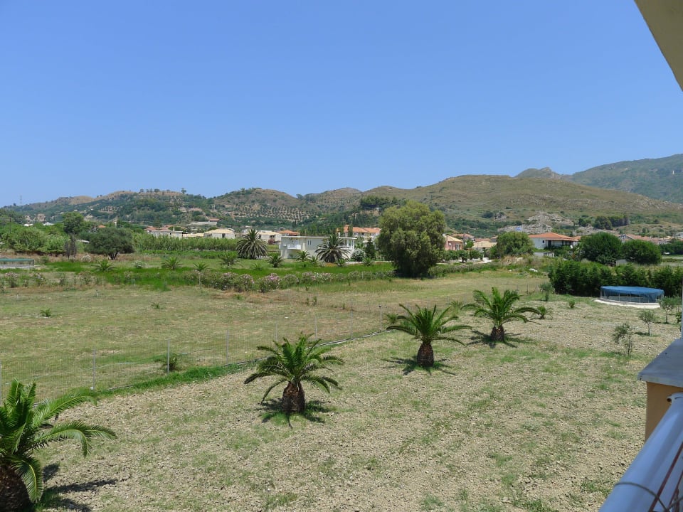 Ausblick vom Balkon - Nebengebäude Hotel Sirocco