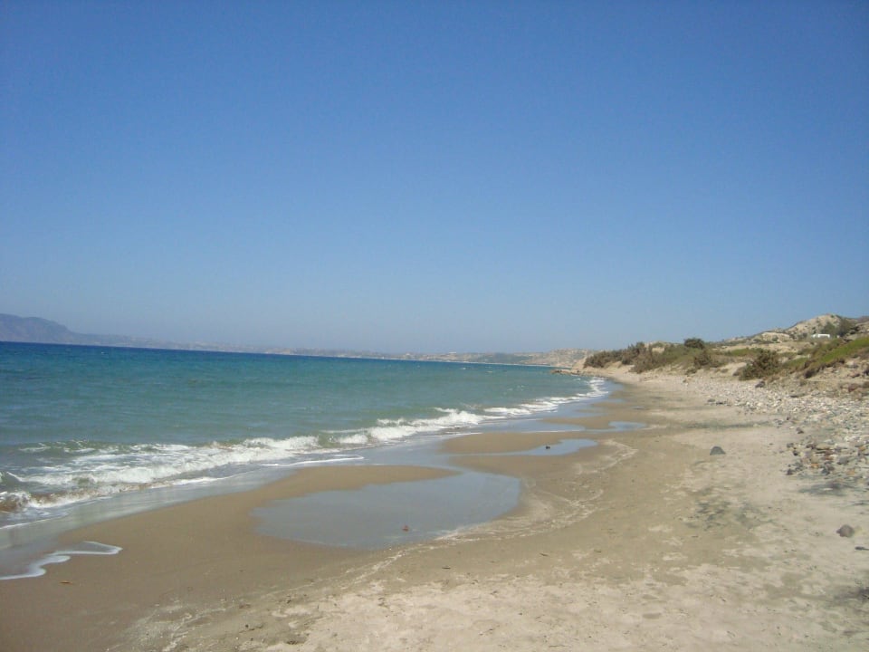 Am Strand entlang Porto Bello Beach