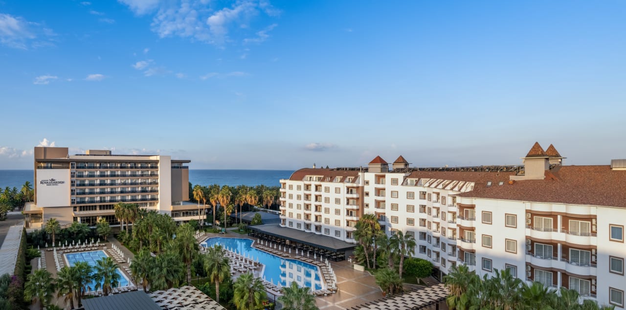 Ausblick Hotel Royal Garden Beach