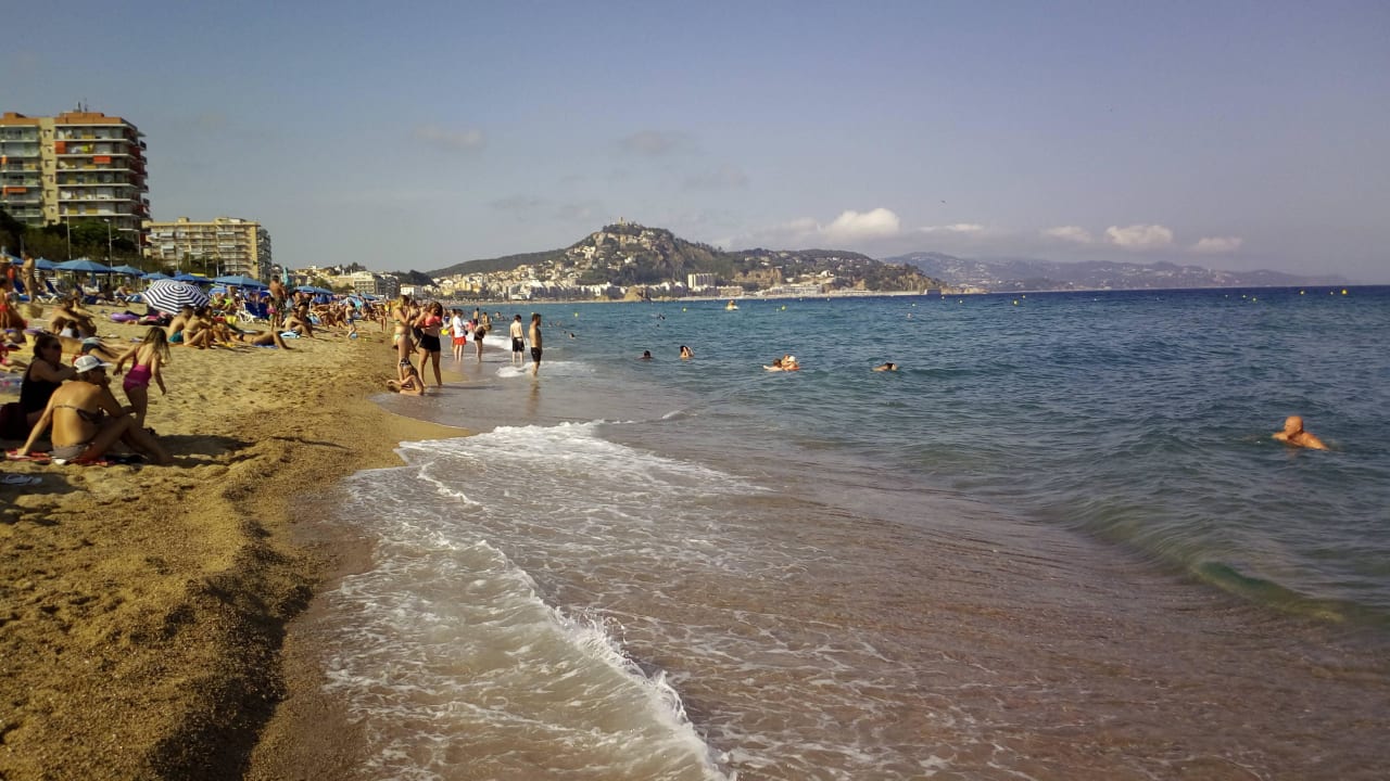 Strand von Blanes Hotel Blaumar