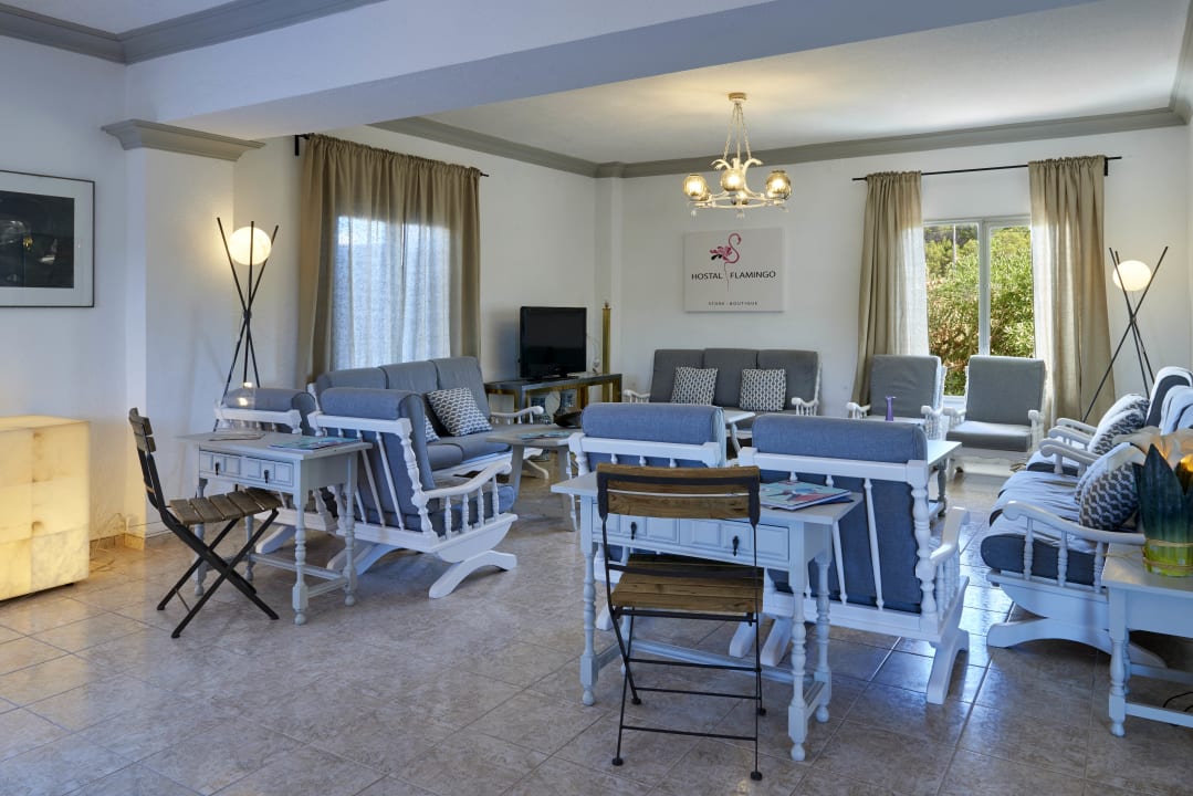 Lobby Hostal Flamingo