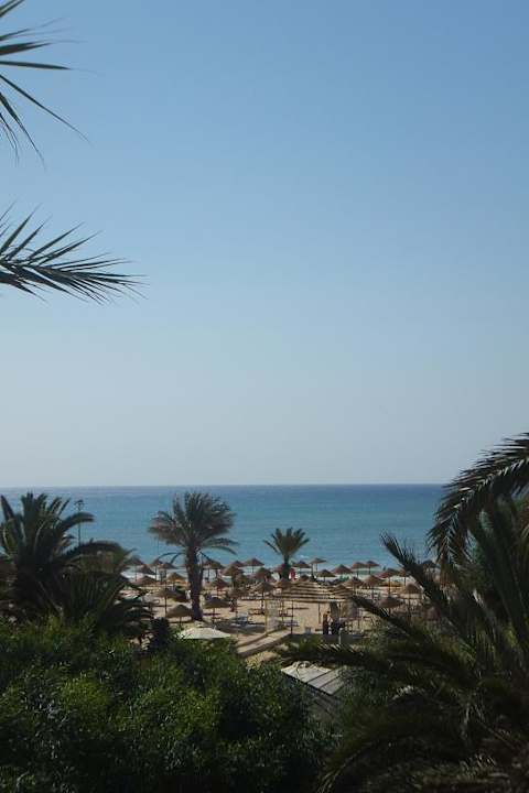Blick vom Balkon Hotel Paradis Palace