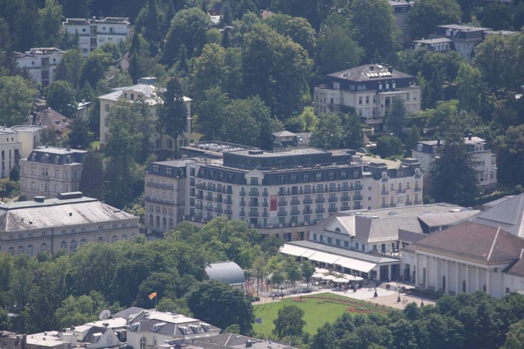 Blick auf das Hotel Maison Messmer Baden-Baden