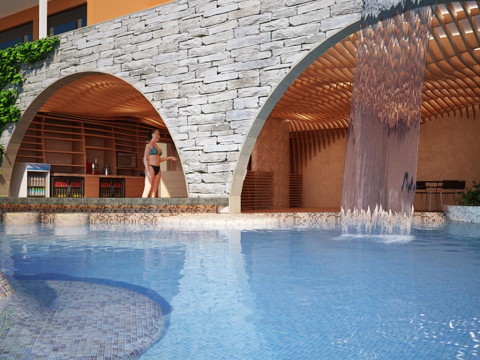 Der Pool ist schon fertig! Nessebar Beach Hotel