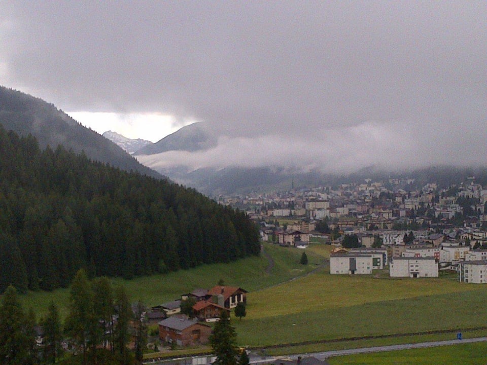 Grossartige Aussicht AlpenGold Hotel Davos