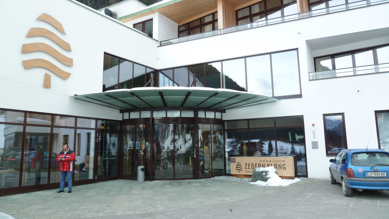 Eingangsbereich Spa Hotel Zedern Klang