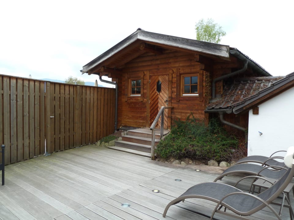 Blockhaussauna Hotel Sonnenhof