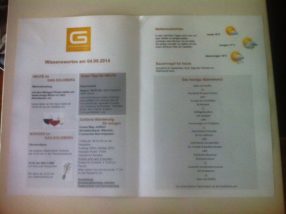 Tägliches Übersichtsmagazin Das.Goldberg