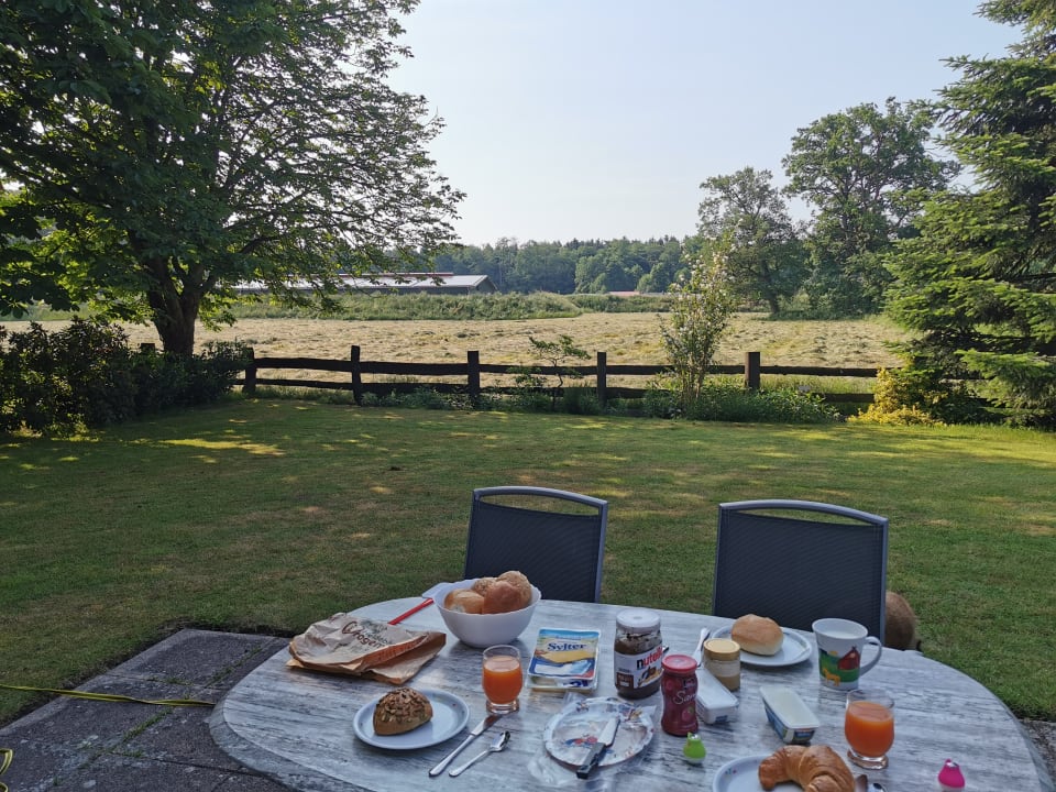Ausblick Ferienbauernhof Leverenzhof