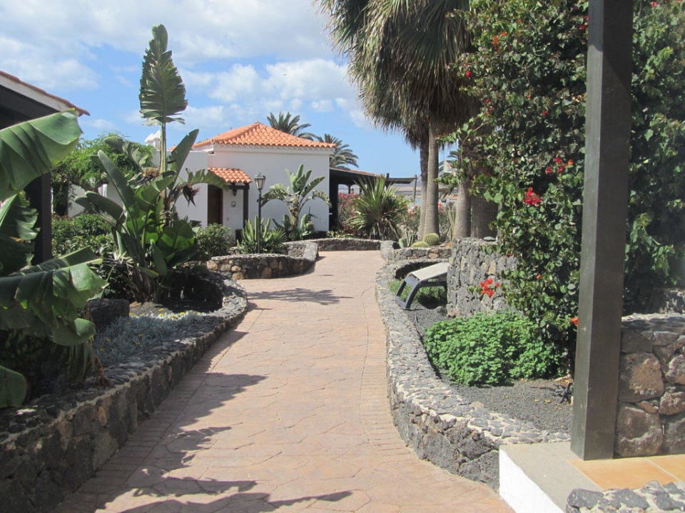 Weg zum Pool/Badebucht Barceló Fuerteventura Castillo