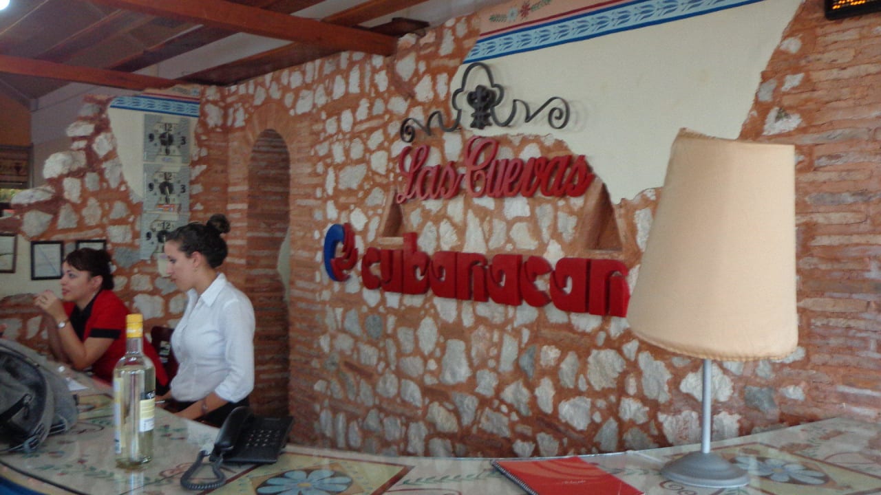 Rezeption Hotel Las Cuevas
