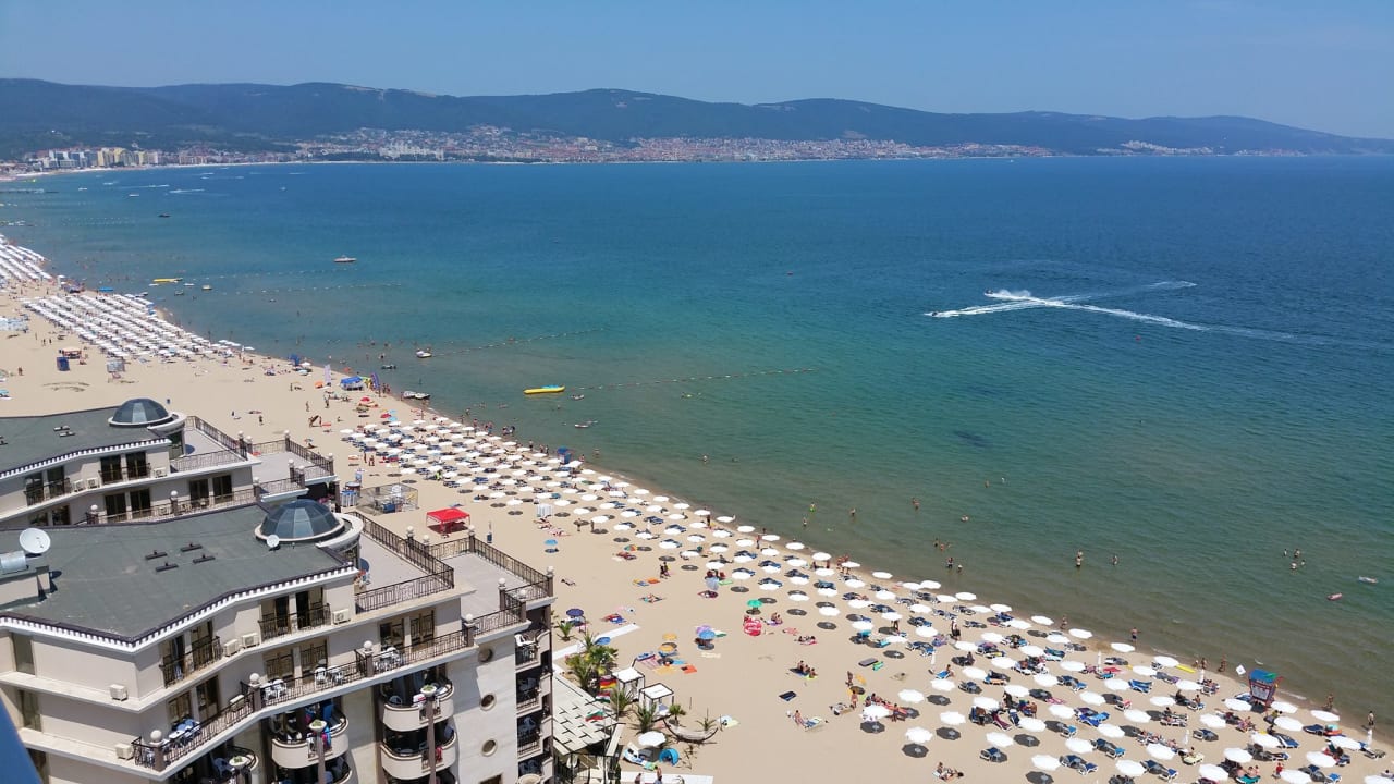 Ausblick Burgas Beach Hotel