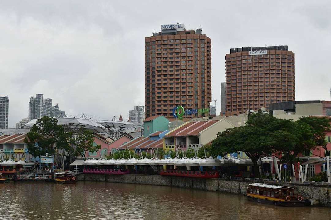 Außenansicht Hotel Novotel Clarke Quay