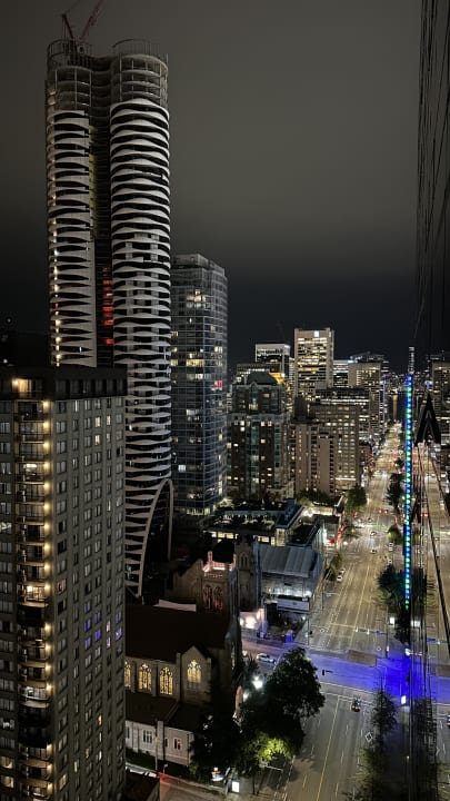 Ausblick Hotel Sheraton Vancouver Wall Center