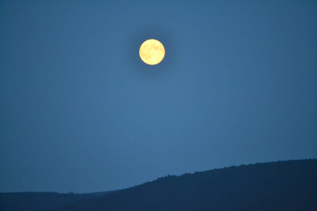 Vollmond über der Türkei Ali Bey Club
